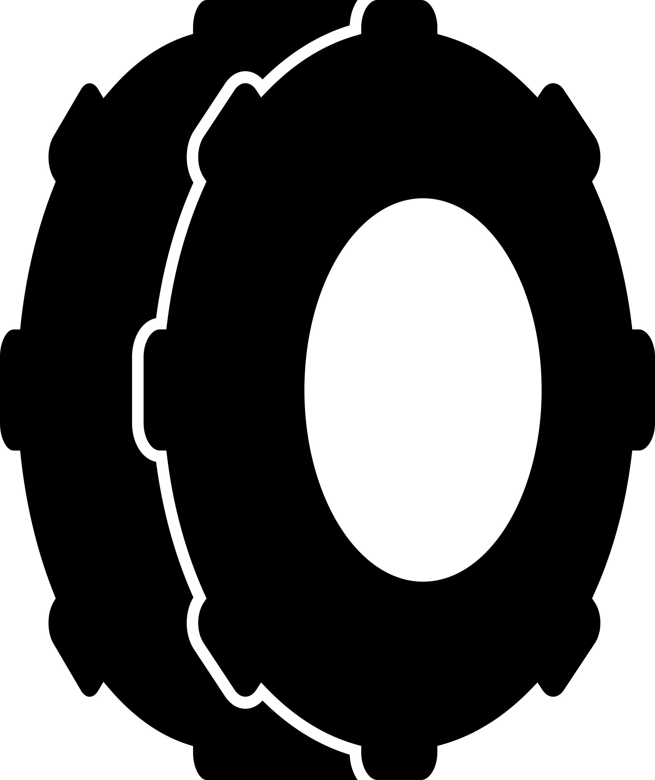 Cogwheel Options Simple Line Art Svg Free Vectors